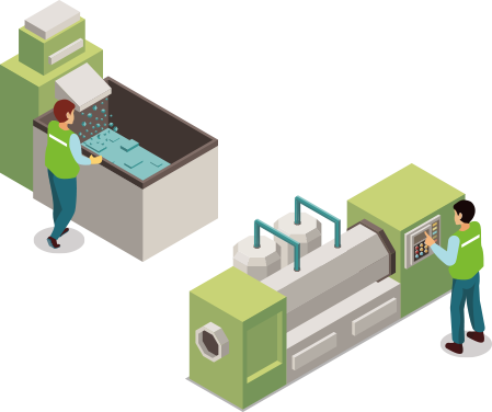 プラスチック再生事業